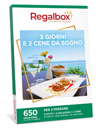 3 giorni e 2 cene da sogno